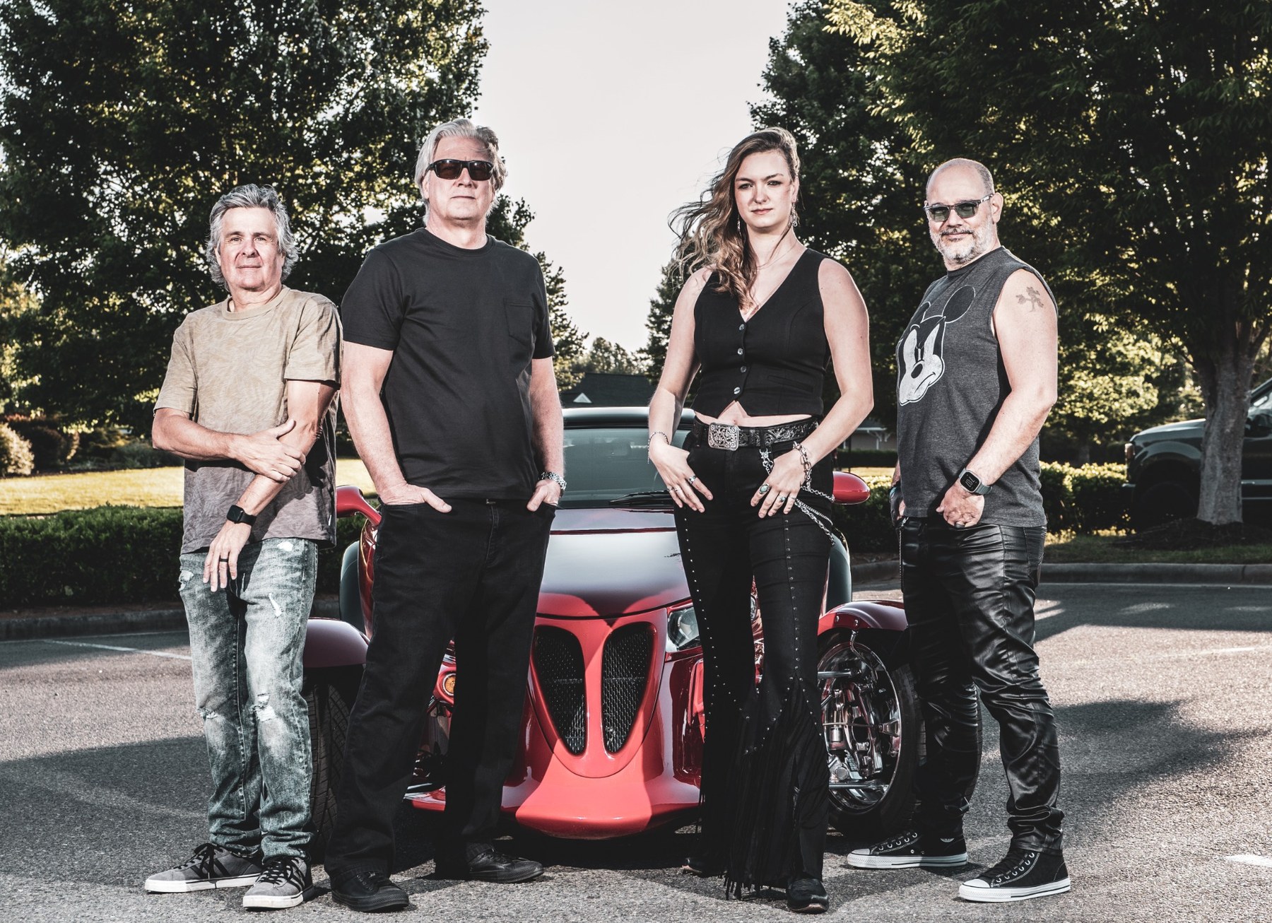 BURNOUT updated band lineup photo