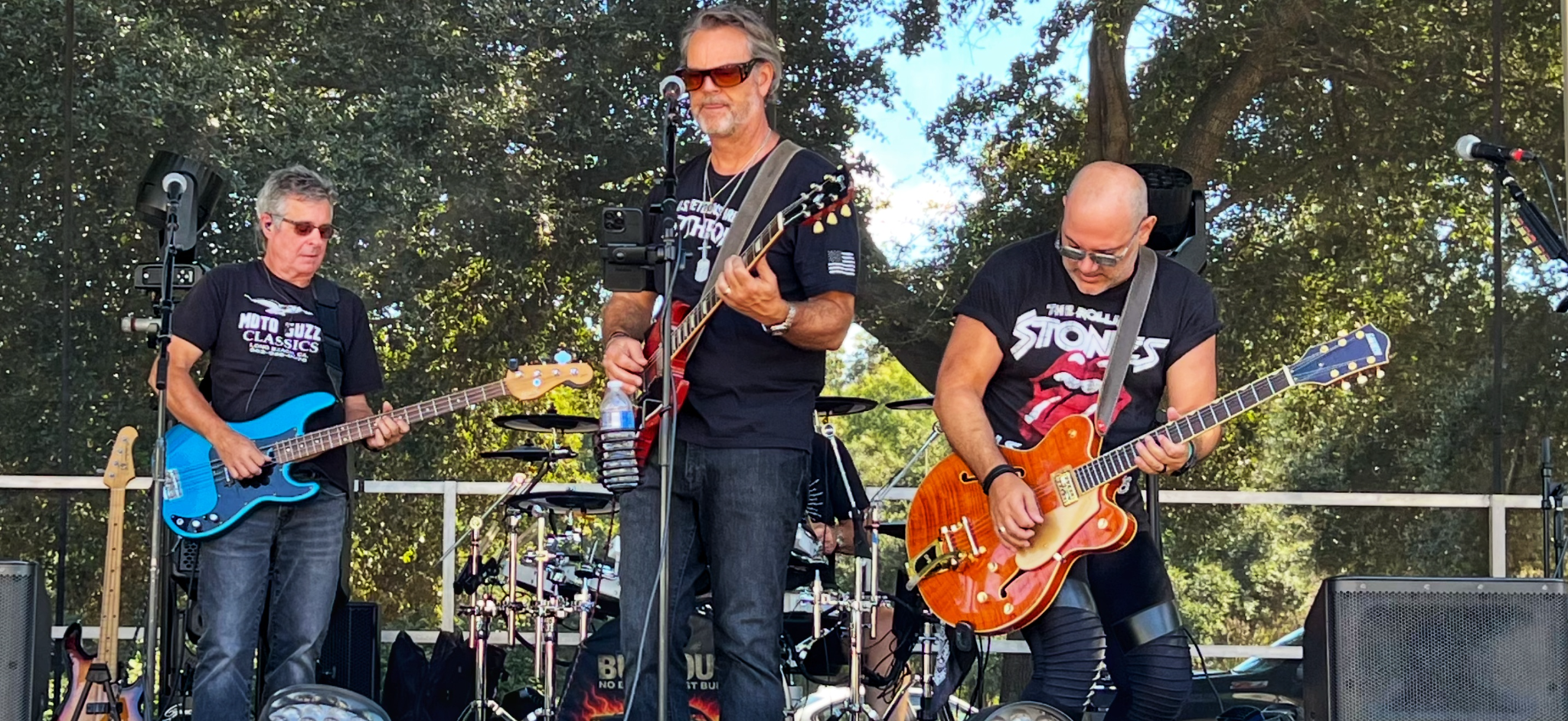 BURNOUT performing live on stage